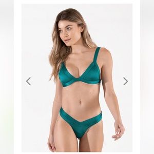 ONEONE Swimwear Jesse Bottoms in Emerald